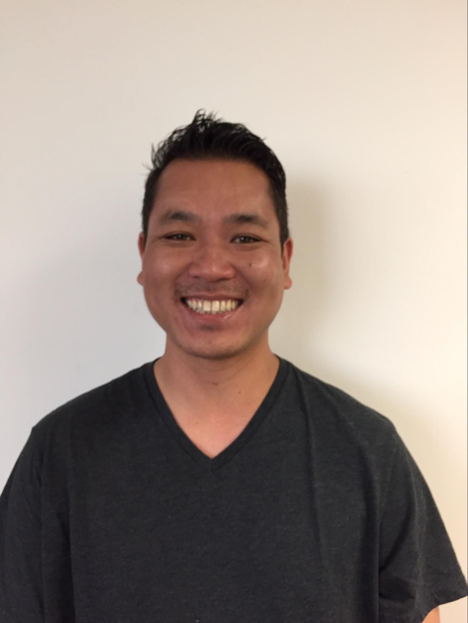 My name is Jason Chittavong, I am in my late 30’s, Asian-American wearing black v-neck t-shirt.